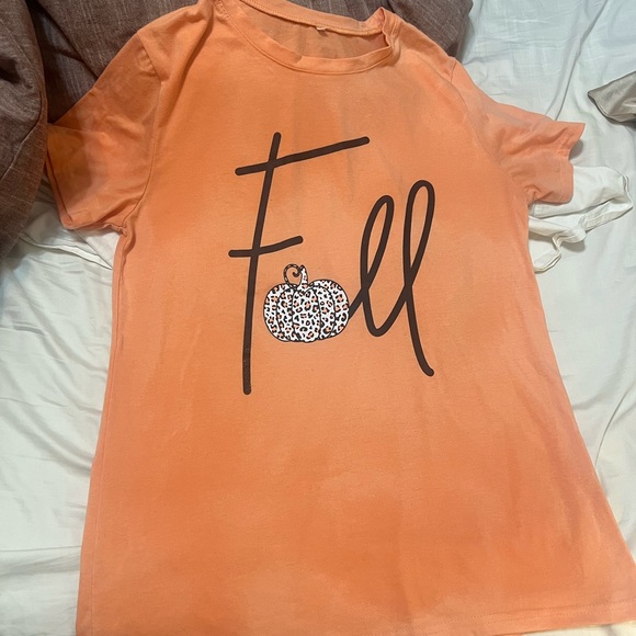 🍁 Fall Pumpkin T Shirt - Picture 4 of 4